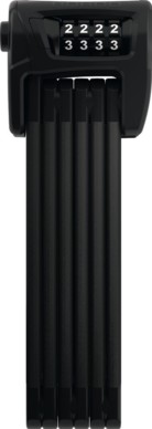Bezpečnostní lamelový zámek na kolo 6100/90 black SH BORDO Combo